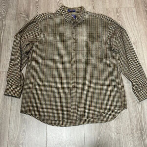 Vintage Sir Pendleton 100% Pure Virgin Wool Button Down Long Sleeve Shir…